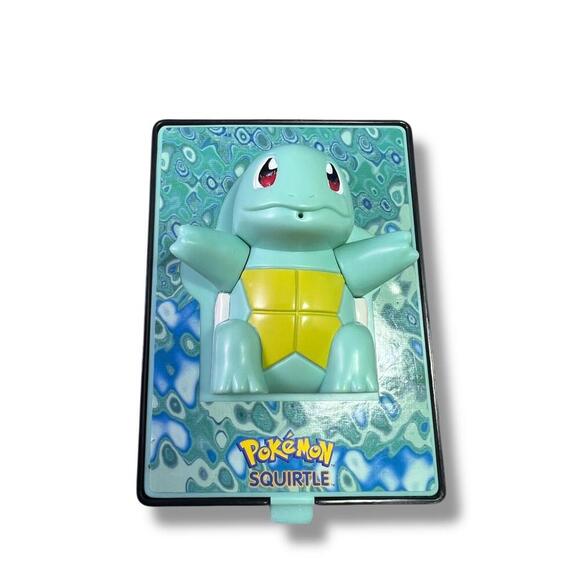 Vintage 2000 Pokémon 3D Cards Burger King Lot Mr. Mime Squirtle Movie 2000 Toys - Picture 3 of 8